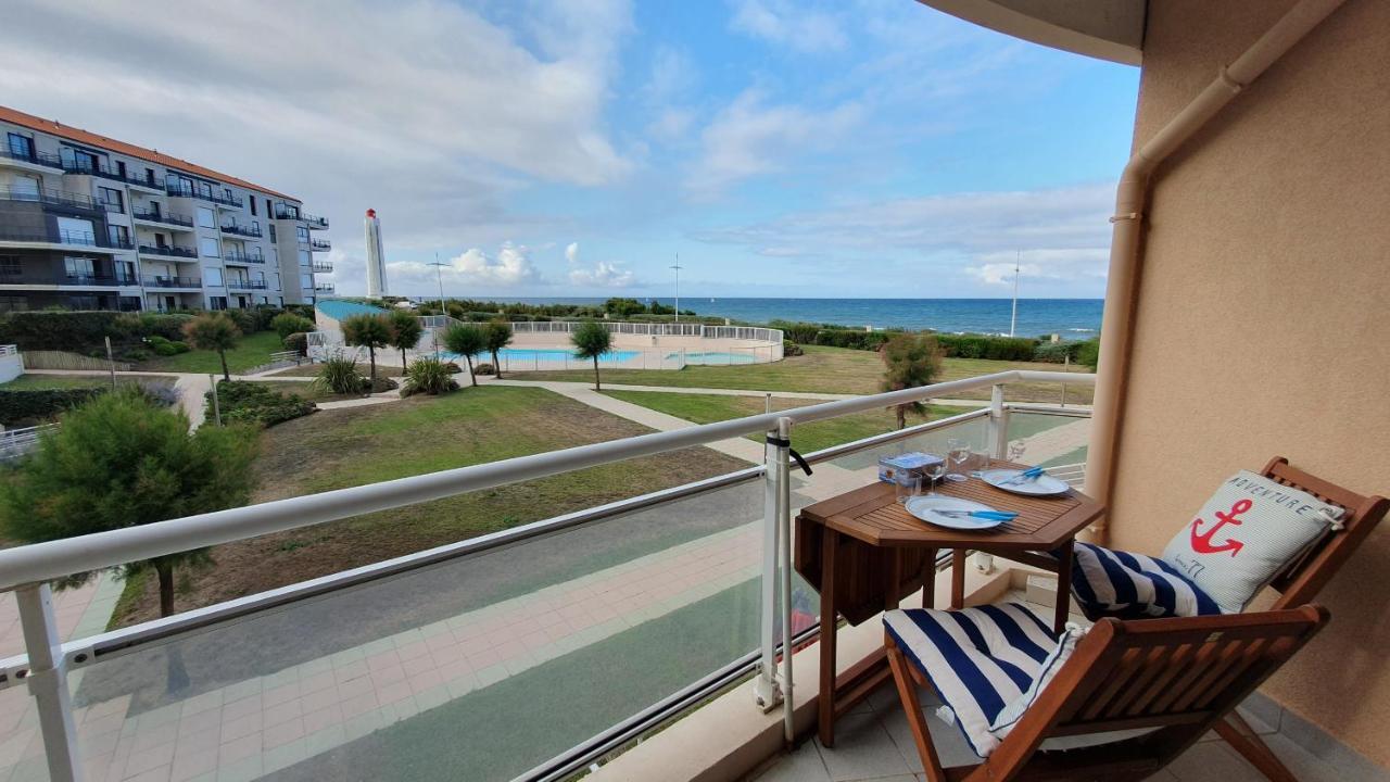 Grand Bleu-Studio Vue Sur Mer - Piscine Les Sables-dʼOlonne Kültér fotó