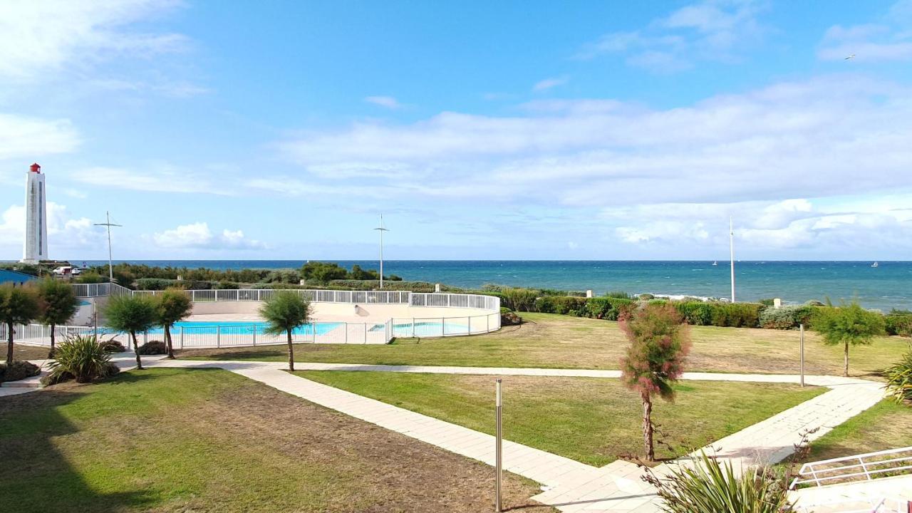 Grand Bleu-Studio Vue Sur Mer - Piscine Les Sables-dʼOlonne Kültér fotó
